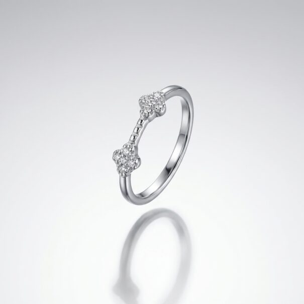 Floral Sparkle Ring