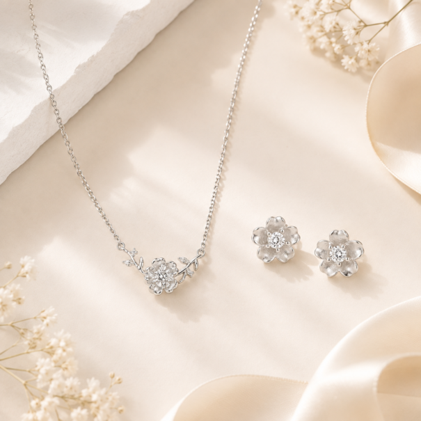 Blossom Grace Jewellery Set