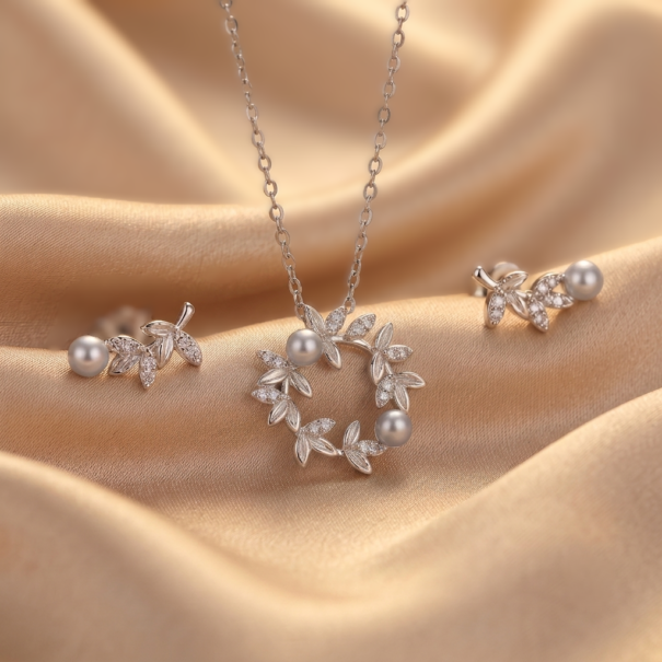 Pearl Bloom Jewellery Set